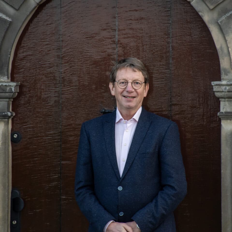 André Tukker, voorzitter van de Raad van Toezicht van Stichting Werelderfgoed Kinderdijk