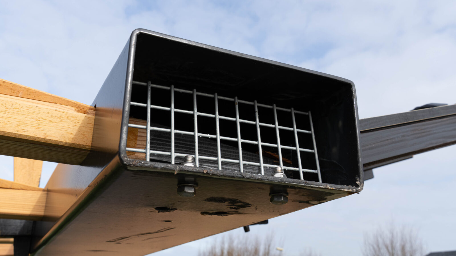 Een geklonken roede in Kinderdijk