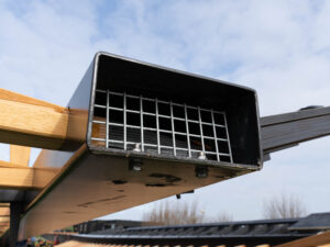 Een geklonken roede in Kinderdijk