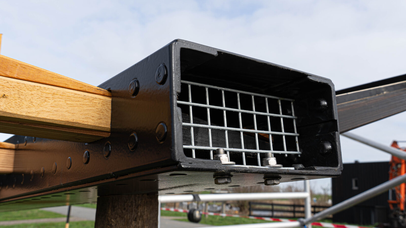Een gelaste roede in Kinderdijk