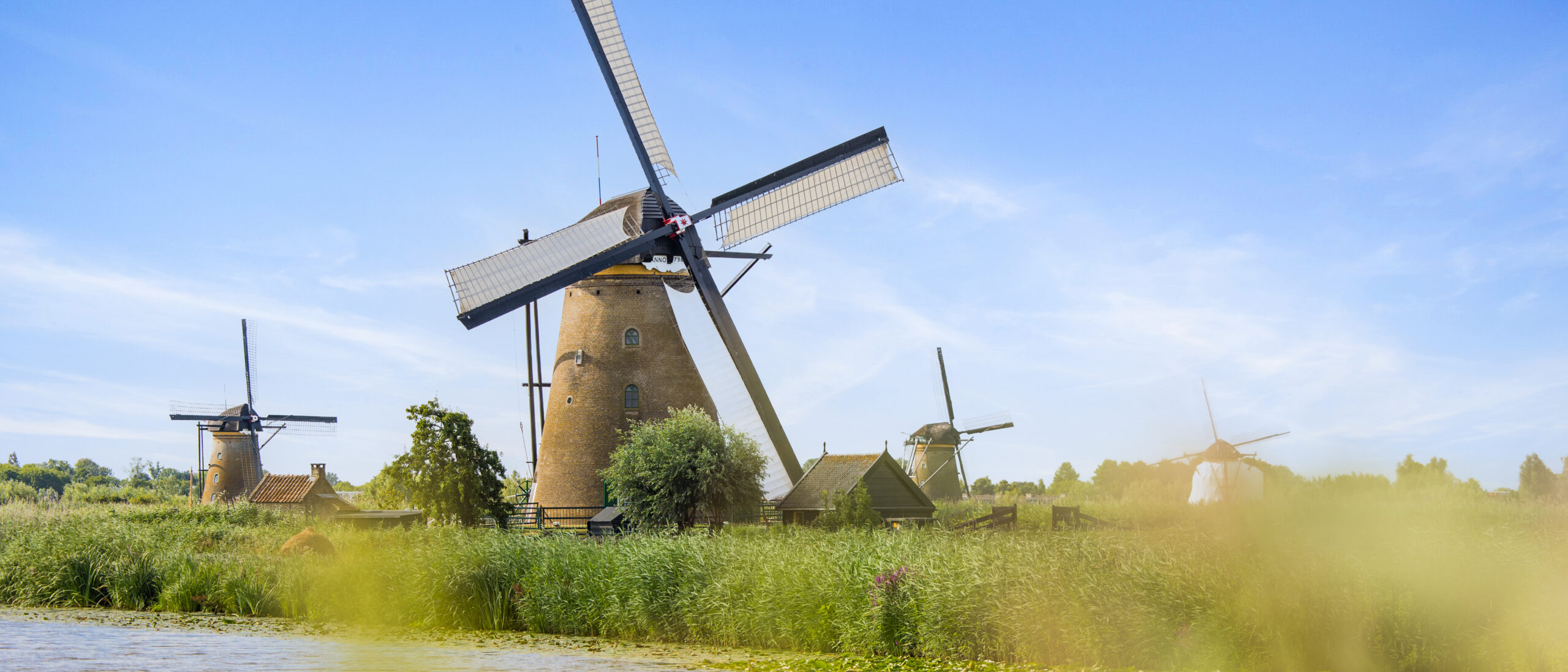 Molen van UNESCO Werelderfgoed Kinderdijk