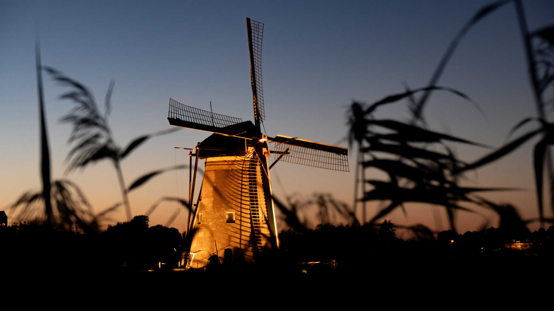 Photo by Lisette Haneveer during Illumination Week in Kinderdijk.
