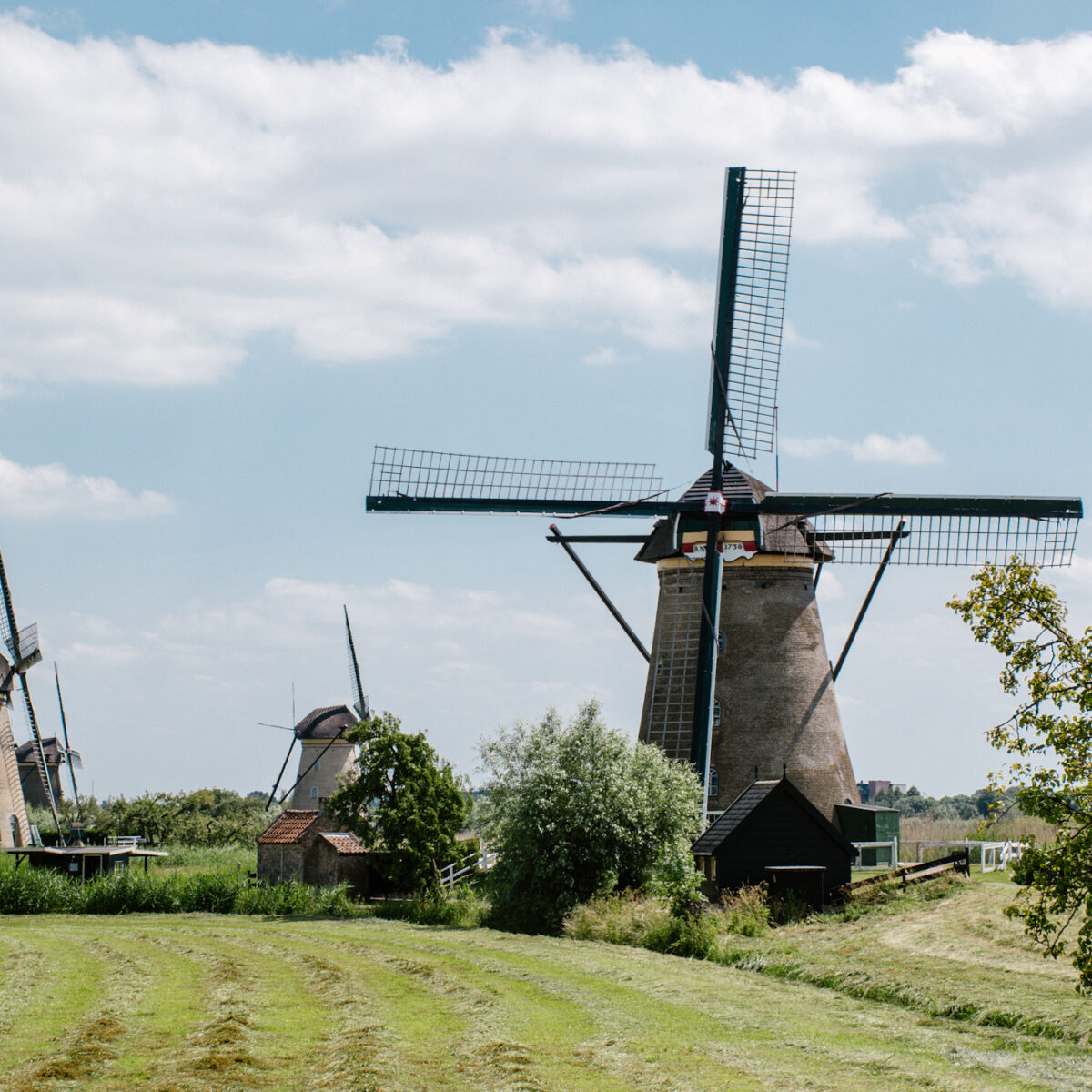 Nederwaard molens van Kinderdijk